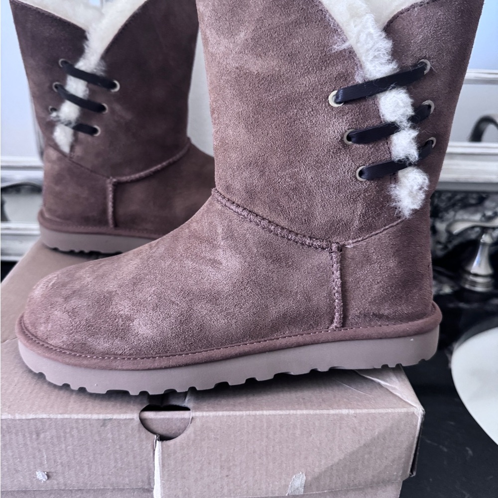 Cozy Brown Suede UGG Women's Boots